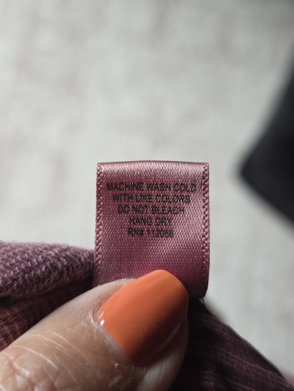 Zenana Pigment Dyed French Terry Pullover Top with Pockets – Cabernet Pink L - Picture 7 of 7